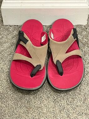 Women's Merrell Azura Flip Sandals in the Wild Dove color Size 8 Outdoors Nature